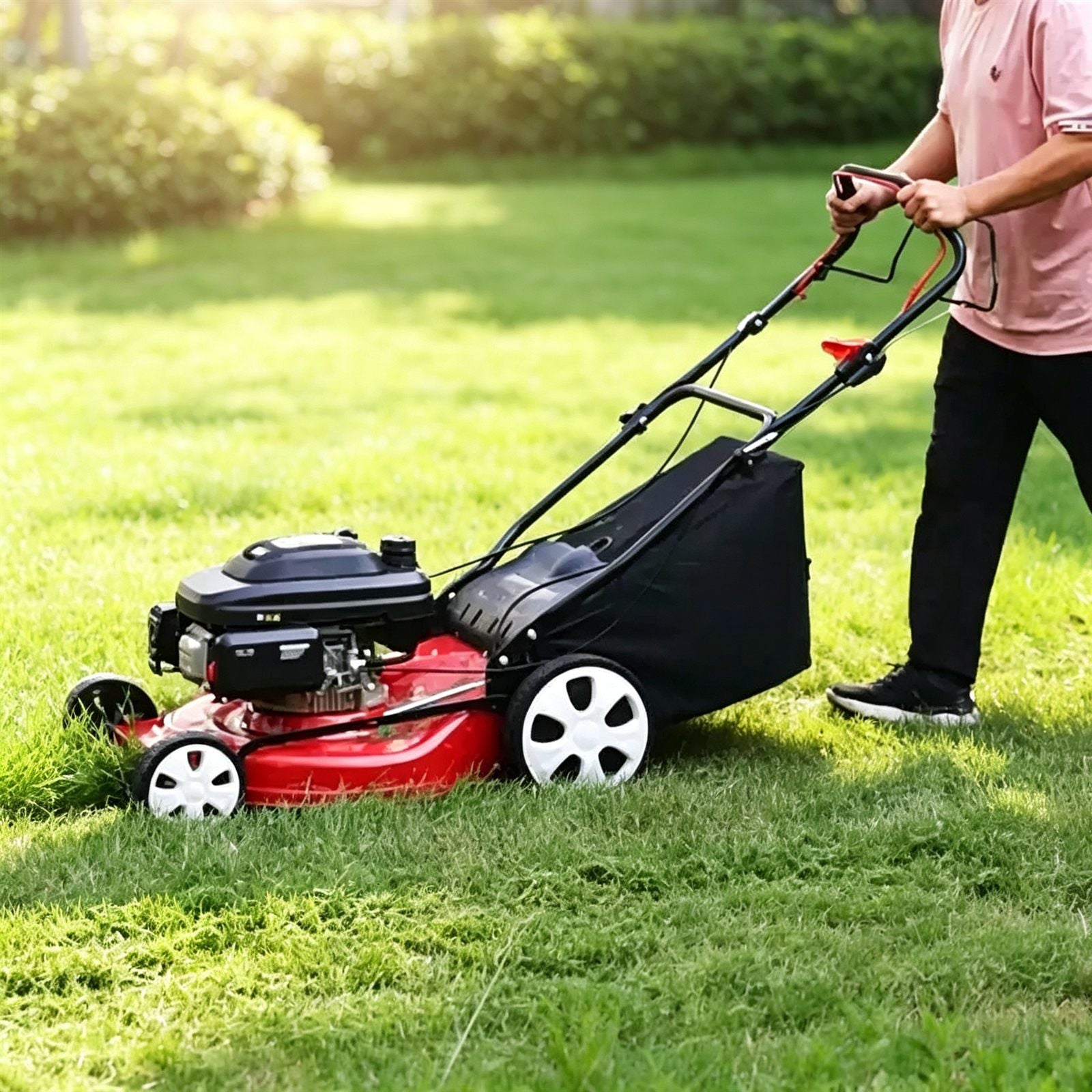 Push-Type Gas Lawn Mower